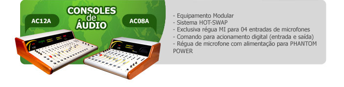 Consoles de Áudio