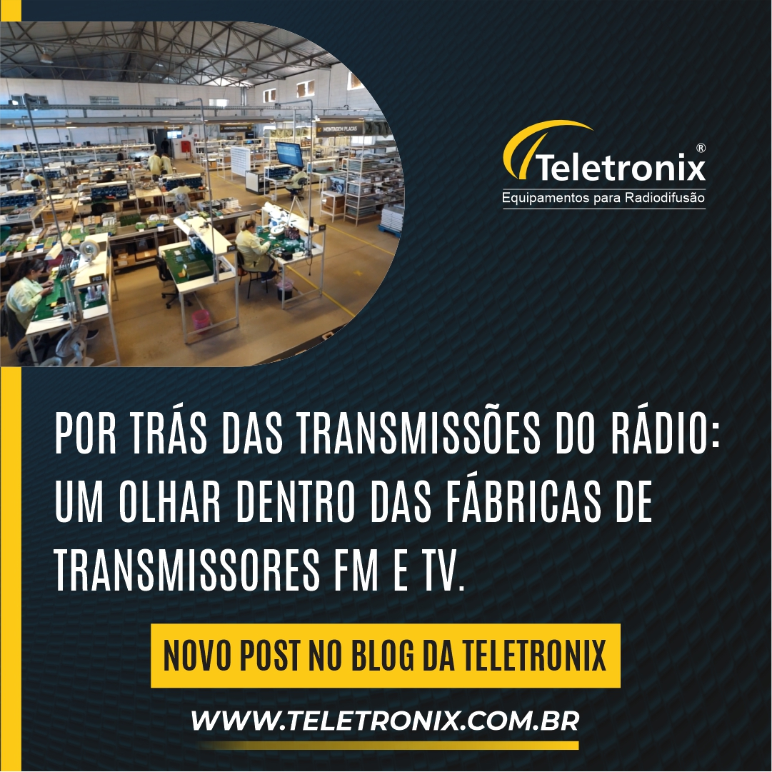 fábricas de transmissores fm teletronix